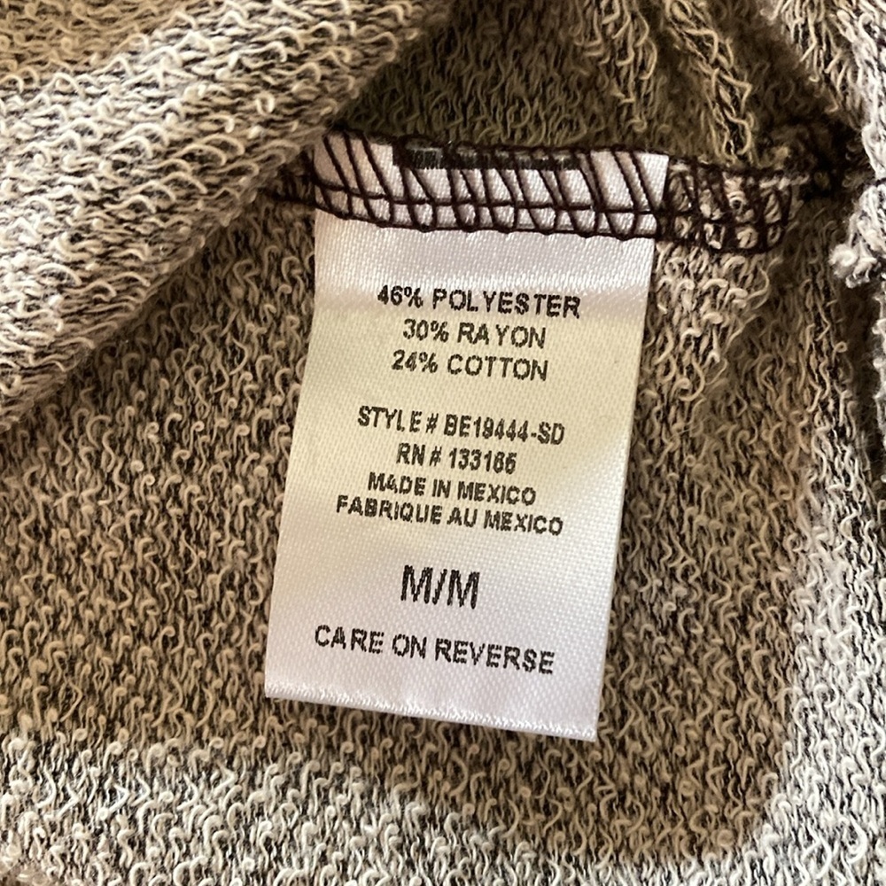 Everleigh hooded lightweight women’s sweatshirt chocolate brown medium - Picture 4 of 7